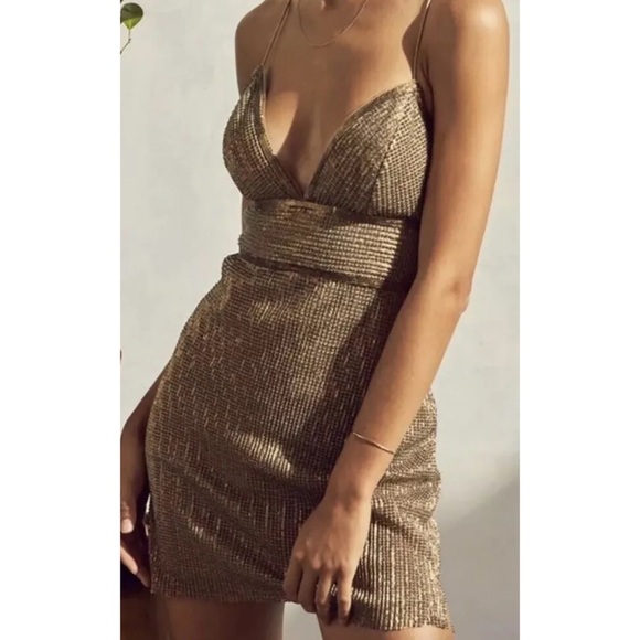 Free People Dresses & Skirts - Saylor x Free People / Frankie Black Sequin Dress